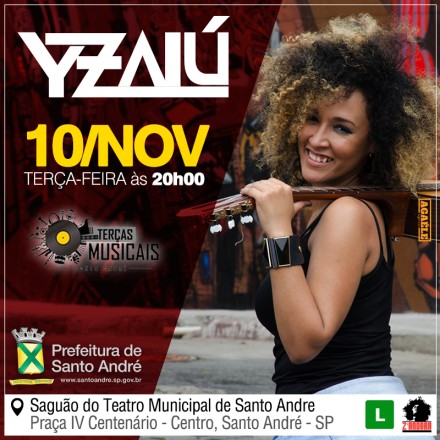 Yzalú | 10/novembro/2015 às 20h00 | Terças Musicais